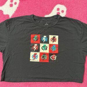 Cyclebar cropped tshirt